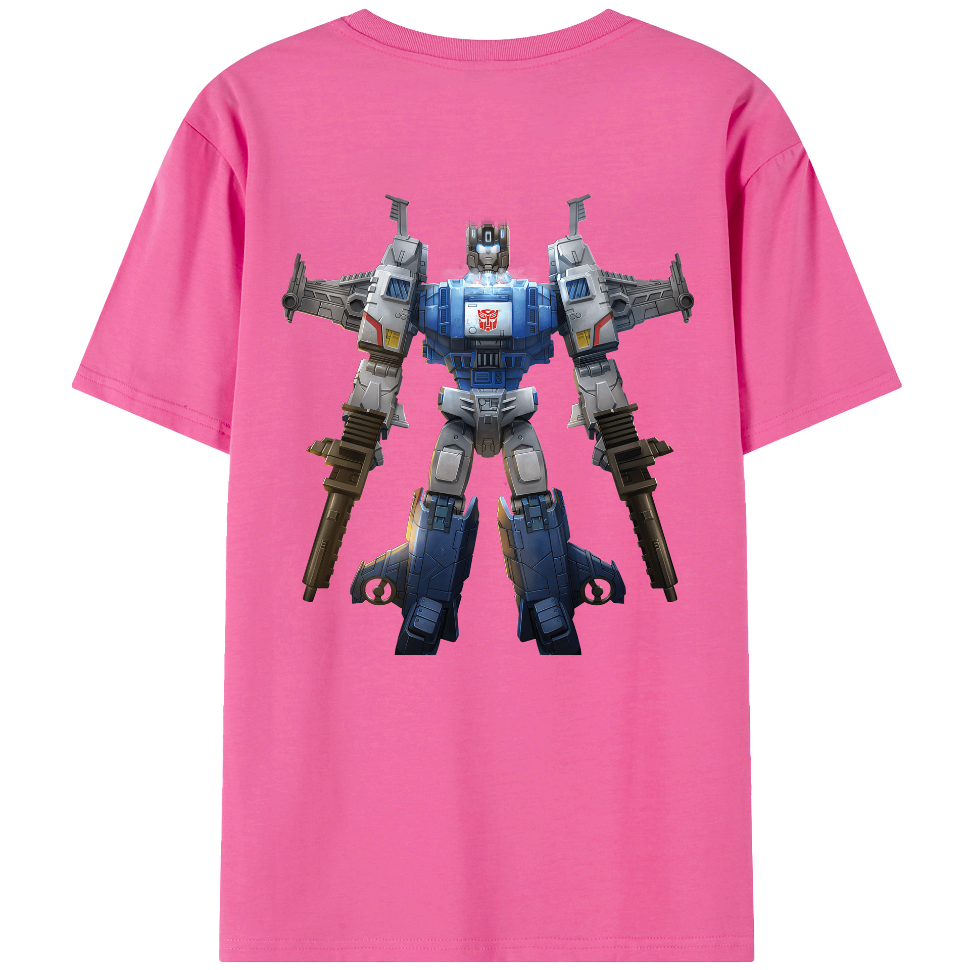 （画像用） Transformers トランスフォーマー レディース半袖Tシャツ(バックプリント)